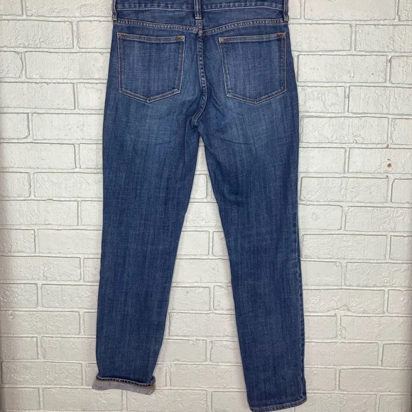 J. Crew Toothpick Medium Wash Stretch Jeans Size 27” Waist - Picture 2 of 11